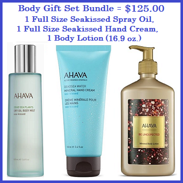 Ahava Gift Set Bundle For Body Ahava Gift Set Bundle For Body
