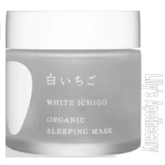 A New Skin Care Product - White Ichigo Sleeping Mask