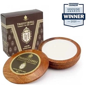 Shaving Soap in a Wooden Bowl 20% OFF